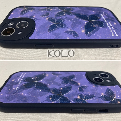 夜光胡蝶のスマホケース